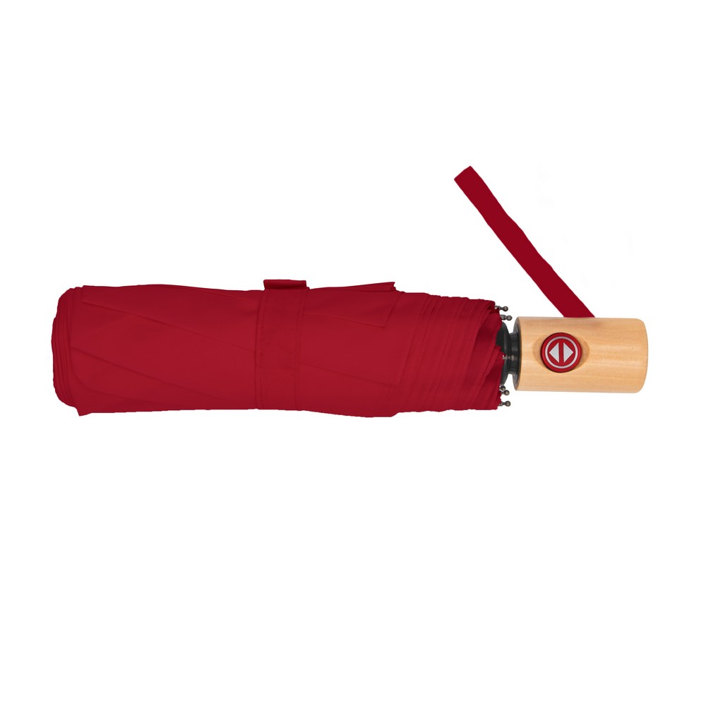 Parapluie automatique RPET | Nell, rouge en métal, fibre de verre, bois, RPET pongé 190T Photo 4 clients/infiniprinting/ax/photos_BD/AX13418-P4-Parapluie-automatique-RPET-|-Nell-personnalise-rouge.jpg